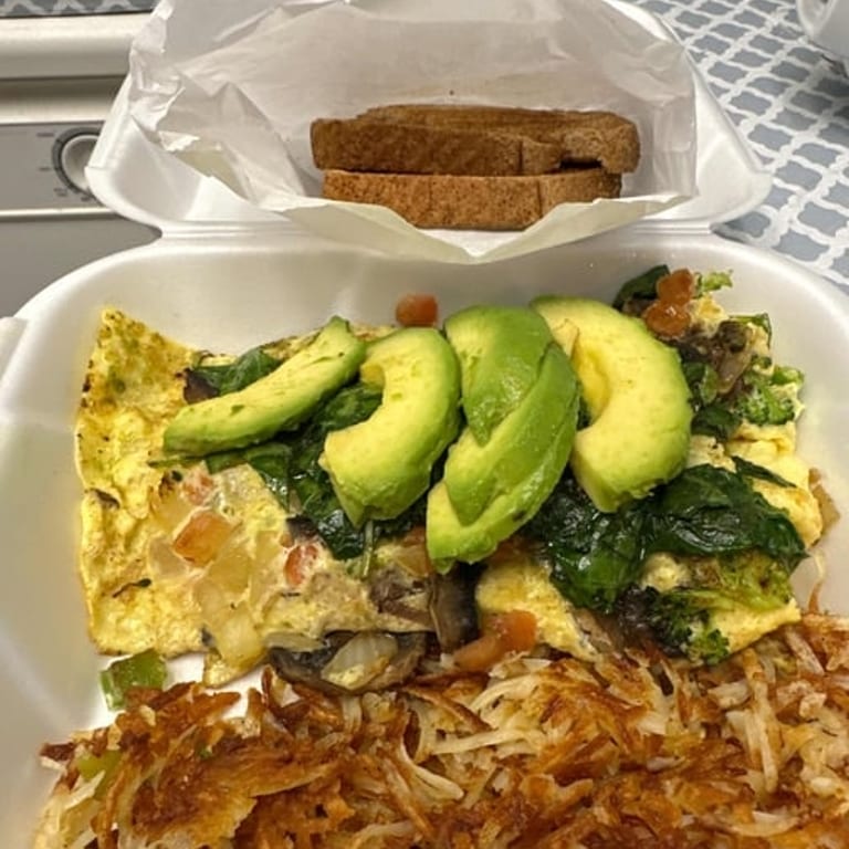Delicious Veggie Omelette