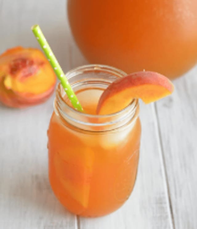 Peach Tea.