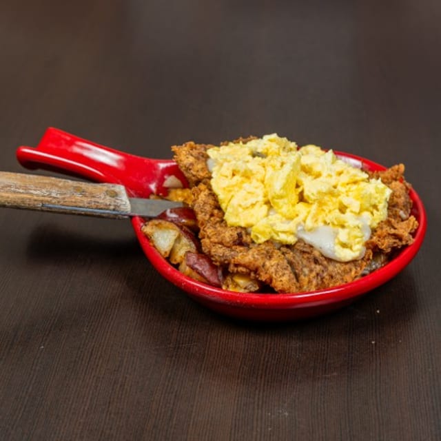 Chicken Fried Chicken Skillet.