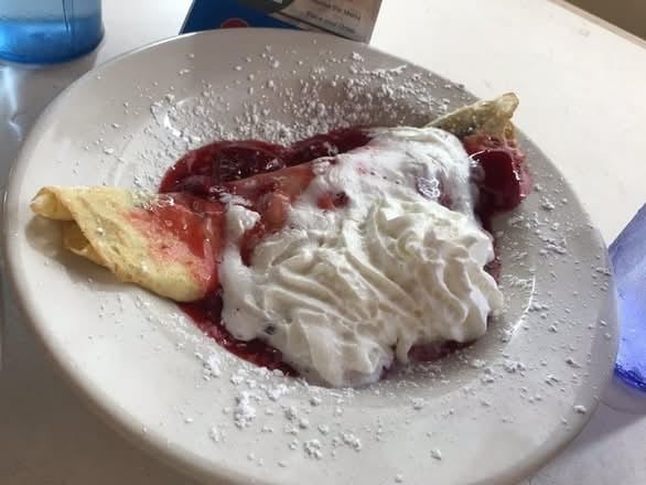 Blintz Crepes Combo.
