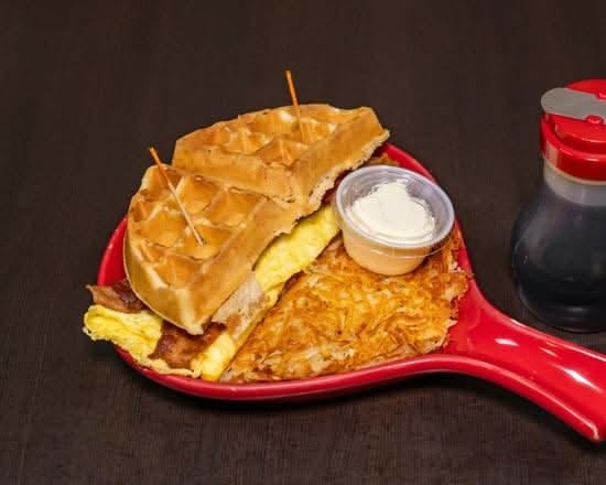 Waffle Slider Skillet.